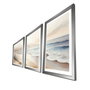 Wallity Conjunto de 3 Pinturas Decorativas Multicolor en MDF con Marco